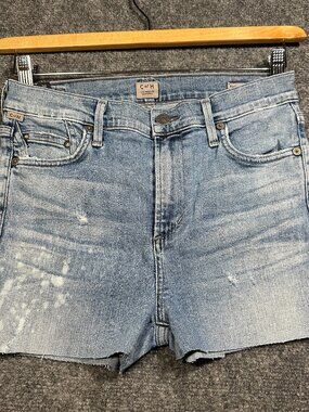 Citizens of Humanity Jean Cut Off Shorts Womens 28 Rocket Crop High Rise Skinny